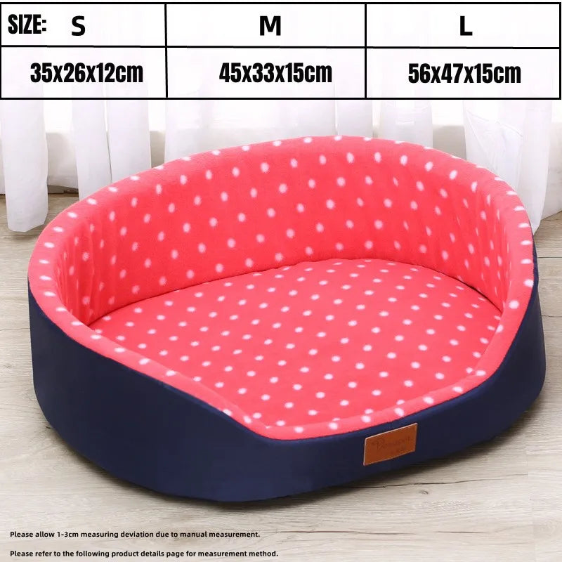Dog Kennel pet bed Two-sided wave point dog kennel dog kennel for Small Medium pet mattress 3D dog Sofa pet bed cat bed