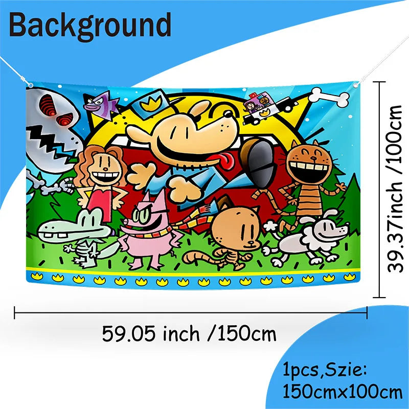 Dog Man Plate Napkin Cups Dog Man Party Supplies Balloons Kids Birthday Party Decoration Baby Shower Girl Kid Birthday Supplies