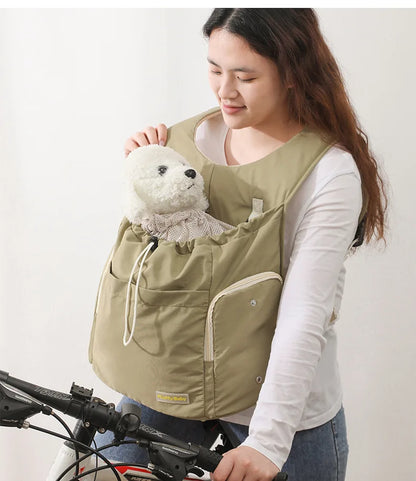 Pet Chest Bag Portable Dual-purpose Chest Dog Backpack  Cat Large Capacity Carrier  Dog Bag Carrier