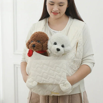 Winter Chest Pet Bag Extra Large Capacity Dog and Cat Bag Waterproof and Wind Resistant Portable Pet Bag