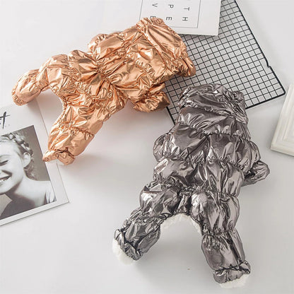 the ASTRO DOG - Winter Pet Dog Clothes Super Warm Jacket Thicker Cotton Coat Waterproof Small Dogs Pets Clothing for French Bulldog Puppy