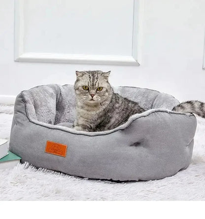 Cats Dog Bed Winter Warm Pet Mat Sleep Cozy Dogs House Cushion Soft Couch Cat Baskets Plush Pet Sleeping Bed Kennel Accessories