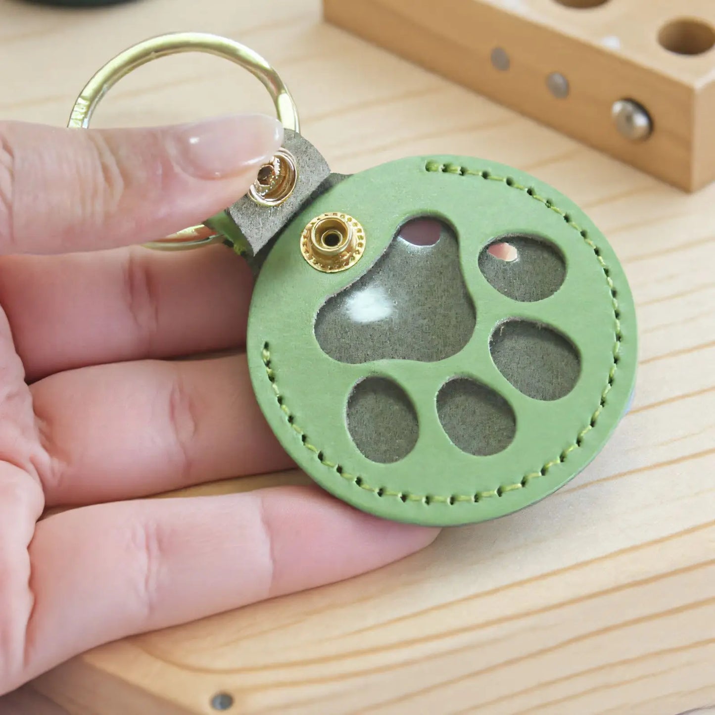 Pet Hair Storage Bag Cat & Dog Hair Memorial Keychain Creative Pet ID Tag