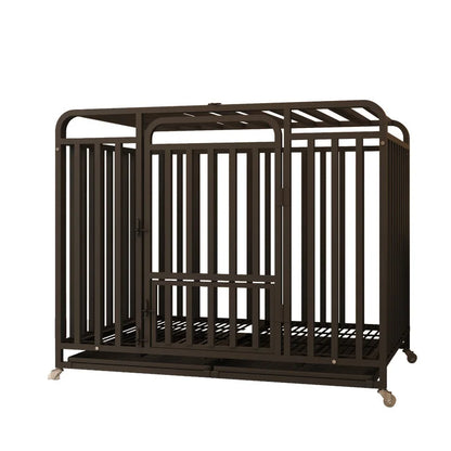 Large Dog House Dog Cage Heavy Duty Metal Kennel Indoor Outdoor Pet Cage For Big Dogs Wholesale Strong Steel Frame