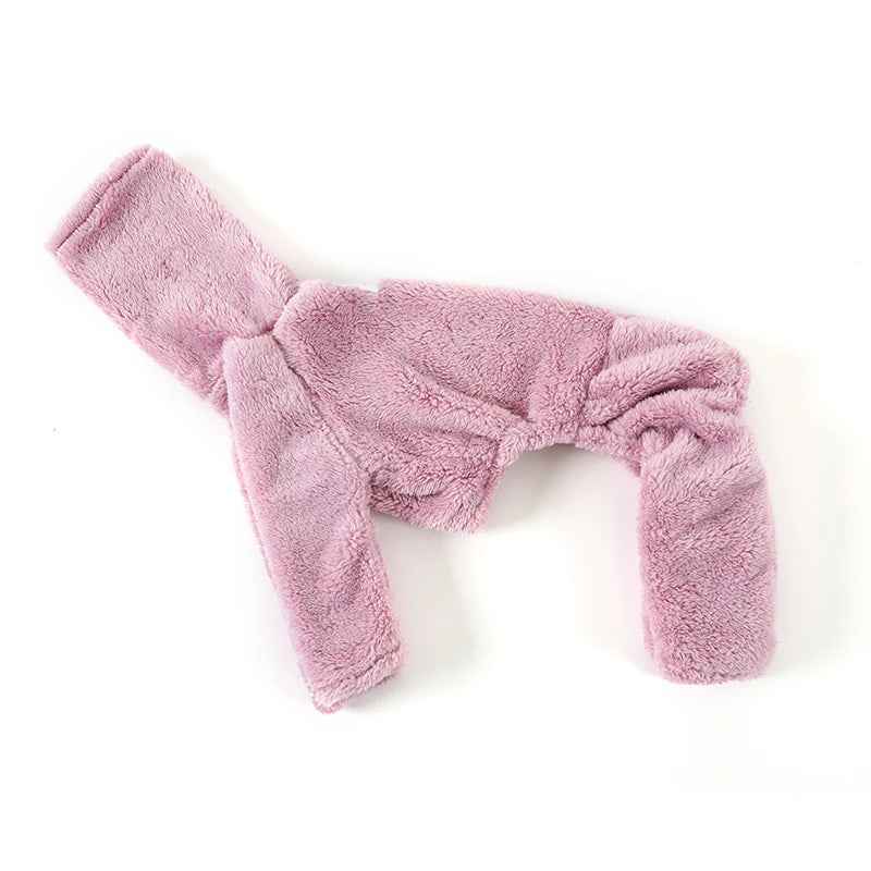 Winter Onesies For Dogs Soft Puppy Clothes High Neck Warm Italian Greyhound Clothes Whippet/Mexican Hairless/Maltese