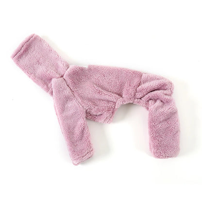 Winter Onesies For Dogs Soft Puppy Clothes High Neck Warm Italian Greyhound Clothes Whippet/Mexican Hairless/Maltese