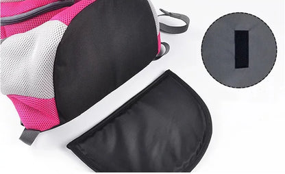 Pet Backpack Portable Portable dog Double Shoulder bag  Outdoor Travel cat Carrier Bag Pet Dog Front Bag Mesh Backpack