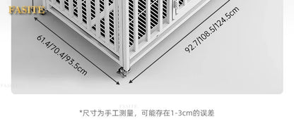 Dog cage Large medium small dog bold indoor separation with toilet Corgi Teddy Golden Retriever Pet Villa