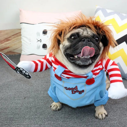 Funny Pet Dog Clothes Dog Cosplay for Dogs Halloween Dog Costumes Christmas Dog Accessories Festival Party Outfit Pet Dog Dress