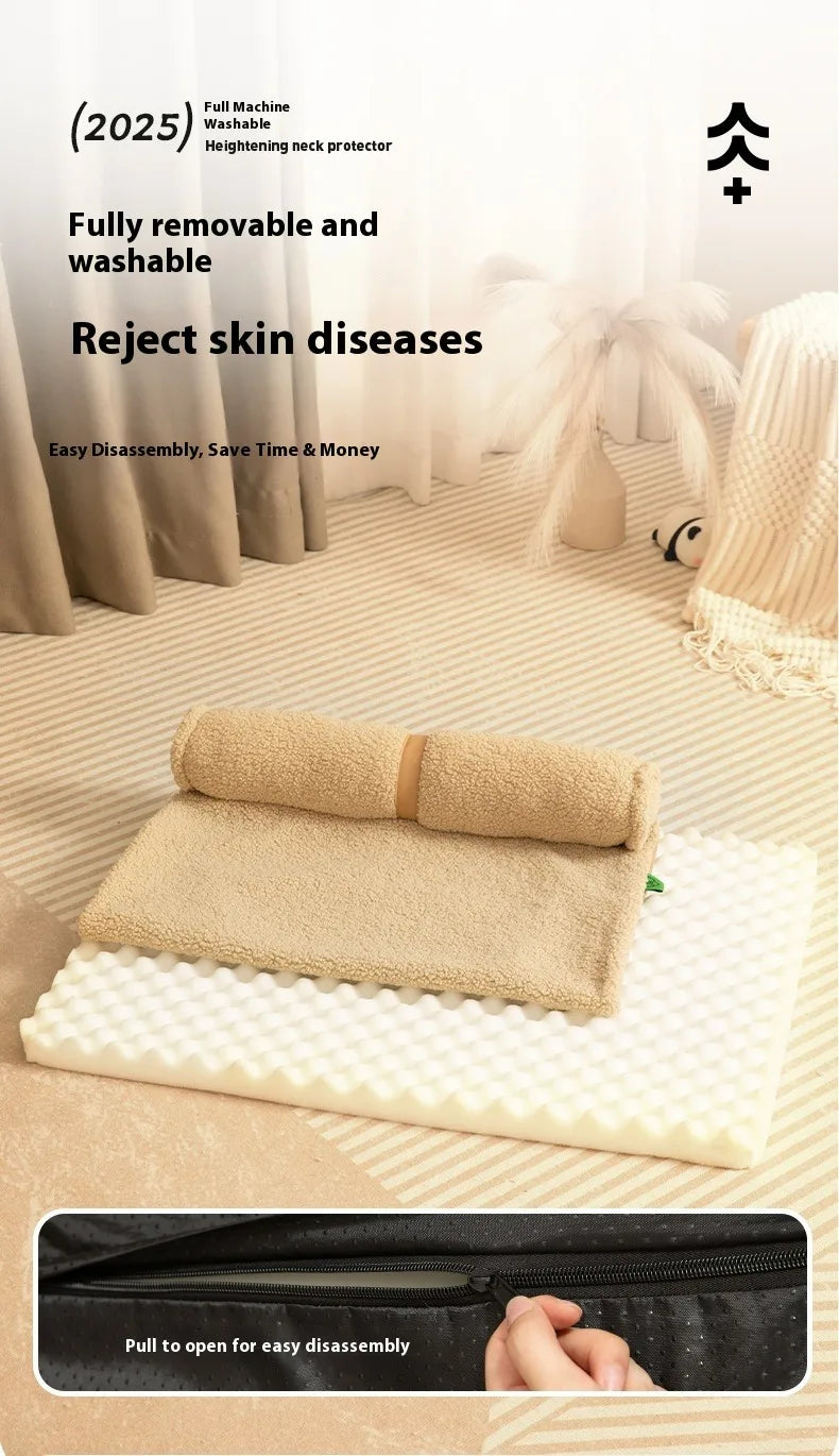 Four Seasons Dog Cat Bed Orthopedic Memory Foam Machine Washable Removable Cover All Season Comfort Mat for Small Medium Large