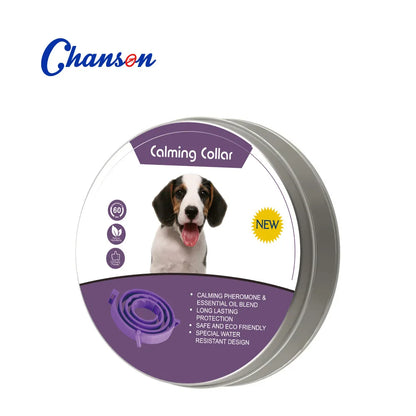 the TRANQUILTAIL CALMING COLLAR - Pet Calming Collar for Cats/Dogs, Adjustable Anxiety Pheromone Reducing Pet Collar, Lasting Natural Calm Relax Soothing Collars
