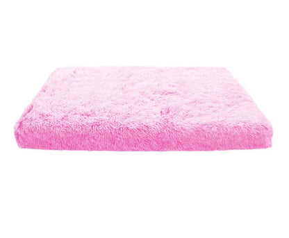Plush Rectangle Pet Nest Cotton Deep Sleep Dog Sofa Bed Pet Supplies Fluffy Super Soft Winter Warm Dog Beds Sleeping Cushion