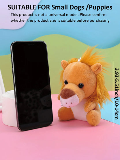 Animal Shaped Pet Chew Toys | Soft & Safe for Teething Puppies | Perfect for Small Dog Breeds | Interactive Boredom Relief Play