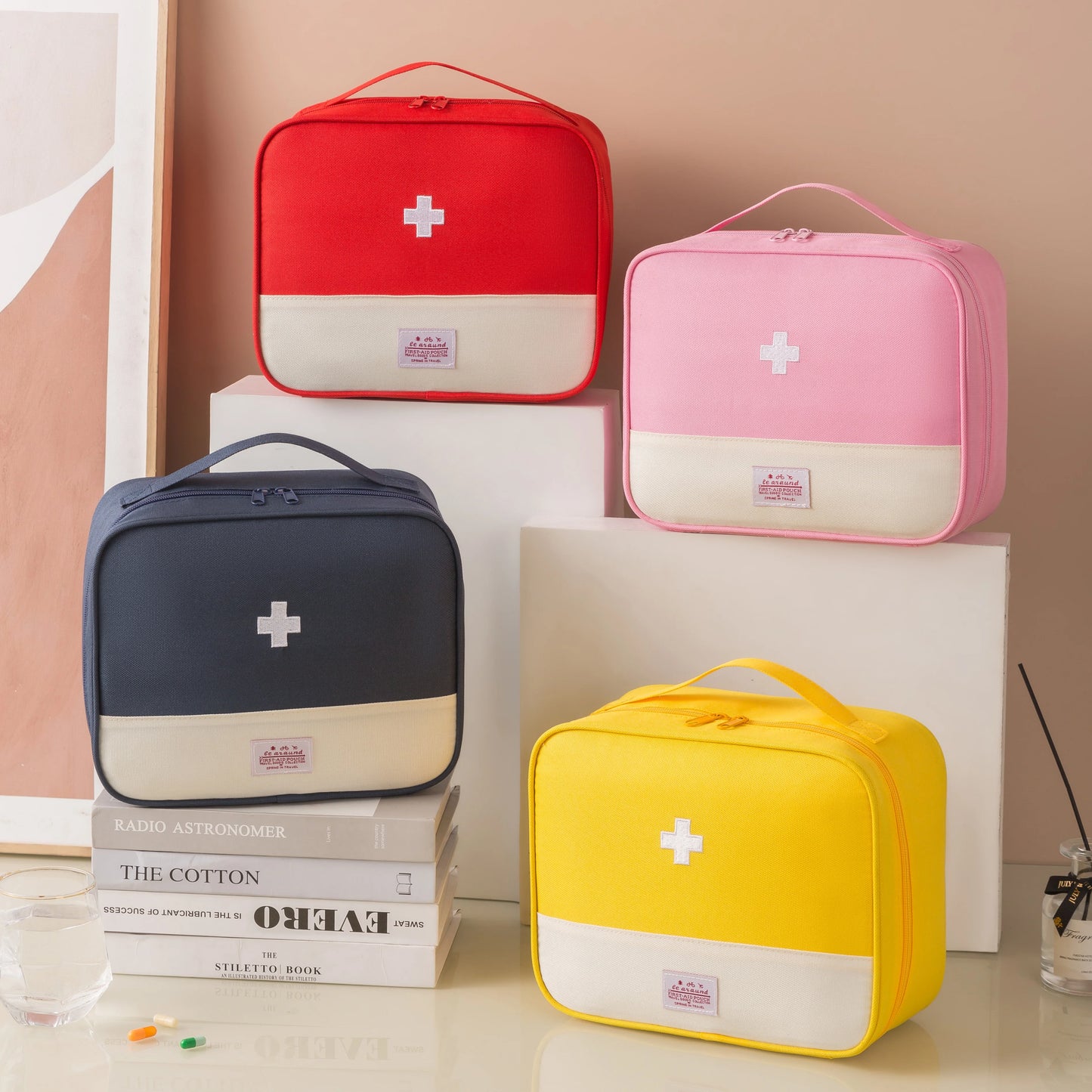 the PORTABLE PET MEDICAL KIT - Portable Medical Kit for Business Trips, Outdoor First Aid Kit, Portable Small Medicine Bag, Home Storage Bag, Medical Bag