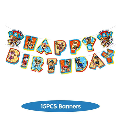 Paw Patrol Birthday Decoration Skye Birthday Decorations Set Balloons Backdrop Plates Cups Paw Patrol Birthday Party Favors Gift