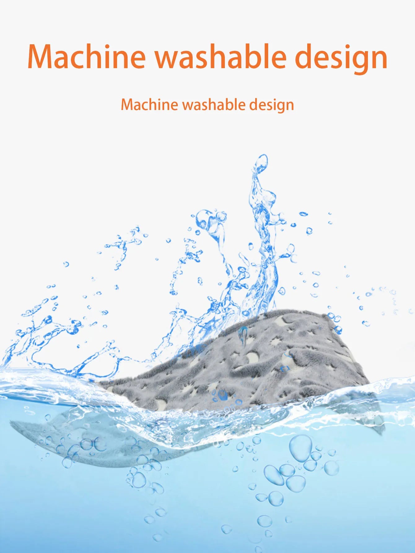 Dog Blanket Luminous,Star Moon Pattern Soft Plush Pet Comfortable Blanket Throw Blanket Glow in The Dark For small medium Pet