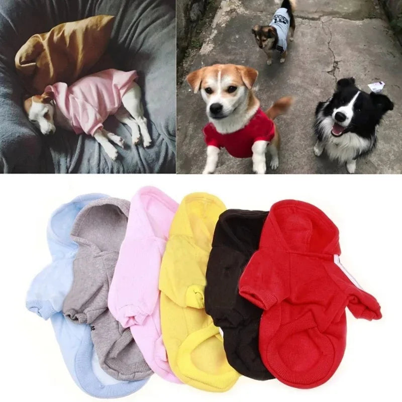 Adidog Autumn Winter Warm Dog Clothes Dog Hoodies Pet Warm Coat for Medium Large Dog Jacket Sweater Puppy French Bulldog Clothes