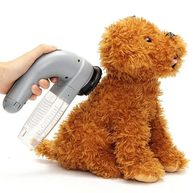 Electric Pet Hair Remover Suction Device Sucker Dog Cat Massage Cleaning Gadget Portable Grooming Vacuum System Fur Brush