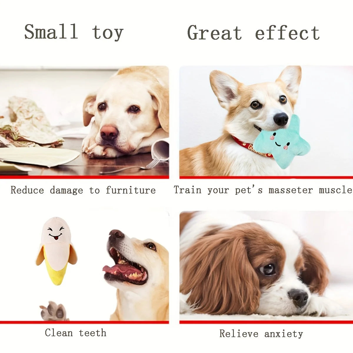 5/15/20/30pcs Random Type Durable Tough Interactive Cotton Pet Puppy Toys Vocal Toys For Small And Medium Dog Supplies