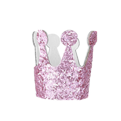 Pet Birthday Hat Glitter Bronzing Dog Crown Birthday Party Cat Dress Up Hat Photo Props