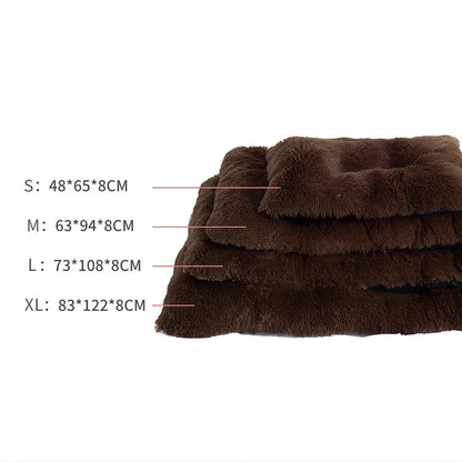 Soft Dog Beds House Soft Long Plush Best Pet Dog Bed for Dogs Basket Pet Products Cushion Cat Bed Cat Mat Animals Sleeping Sofa