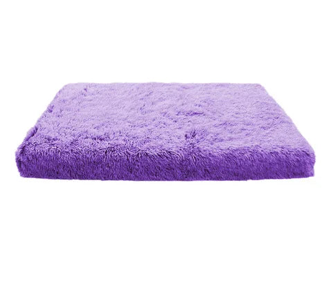 Plush Rectangle Pet Nest Cotton Deep Sleep Dog Sofa Bed Pet Supplies Fluffy Super Soft Winter Warm Dog Beds Sleeping Cushion
