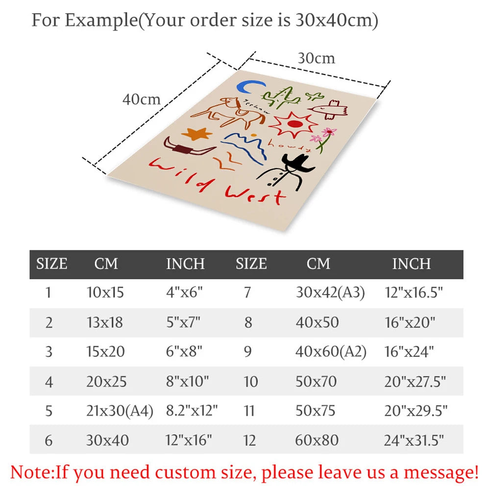 Funny Animals Tiger Bonjour Dog Bunny Skateboard Posters Prints Wall Art Canvas Painting Nursery Pictures for Kids  Room Decor