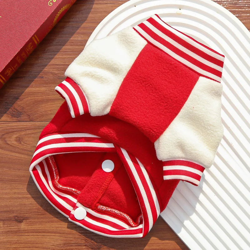 Puppy Coat With D Ring Outdoor Jacket for Small Medium Dog Button Fleece Clothing for Roppa Perro Sport Suit for Cat Wholesale