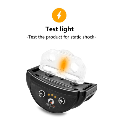 the ANTI-BARK COLLAR - Paipaitek Dog Anti-Barking Collar, IP65 Waterproof Adjustable Pet Dog Training Collar, Dog Trainer Device, Pet Supplies In-Stock