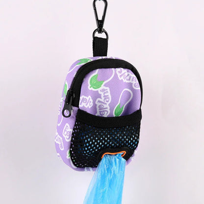 the COOL POOP BAG DISPENSER - Portable Pet Puppy/Cat Pick Up Poop Bag Dispenser, Dog Poop Waste Holder, Outdoor Garbage Organizer, Pets Supplies, Garbage Bags