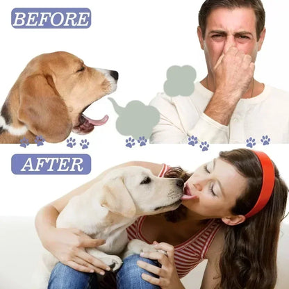 the ORAL SPRAY - Pet Teeth Cleaning Spray, Oral Care, Remove Tooth Stains, Keep Fresh Breath for Cats and Dogs, Whitening & Remove Bad Breath
