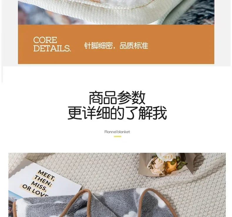 Soft Fluffy Coral Fleece Pet Sleeping Blanket Dog Blanket Warm Breathable Cat Cover Blanket Comfortable Dog Sleeping Sheet Mat