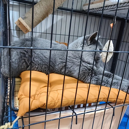 Cozy & Durable Pet Bed for Small to Medium Dogs and Cats Soft Durable Polyester Easy to Clean Store Four Corners for Easy Tying