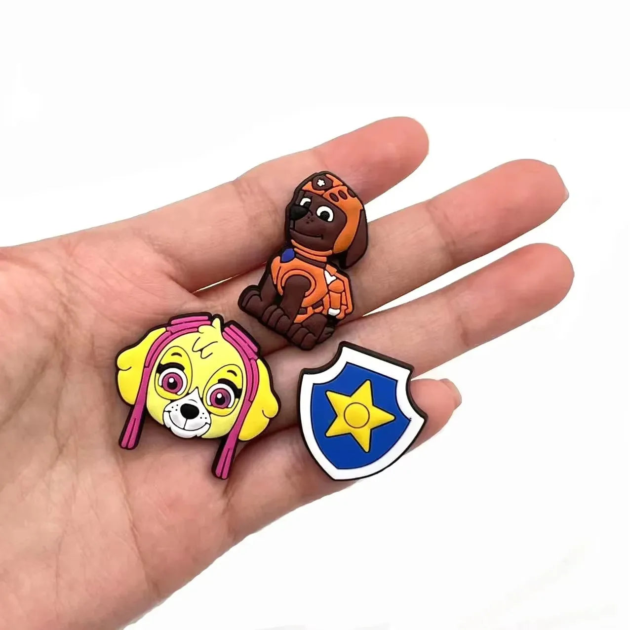 31Pcs/Set Paw Patrol Series Shoe Charms for Cave Shoes Decorations Accessories for Sandals Decorate Boy Girls Birthday Gifts