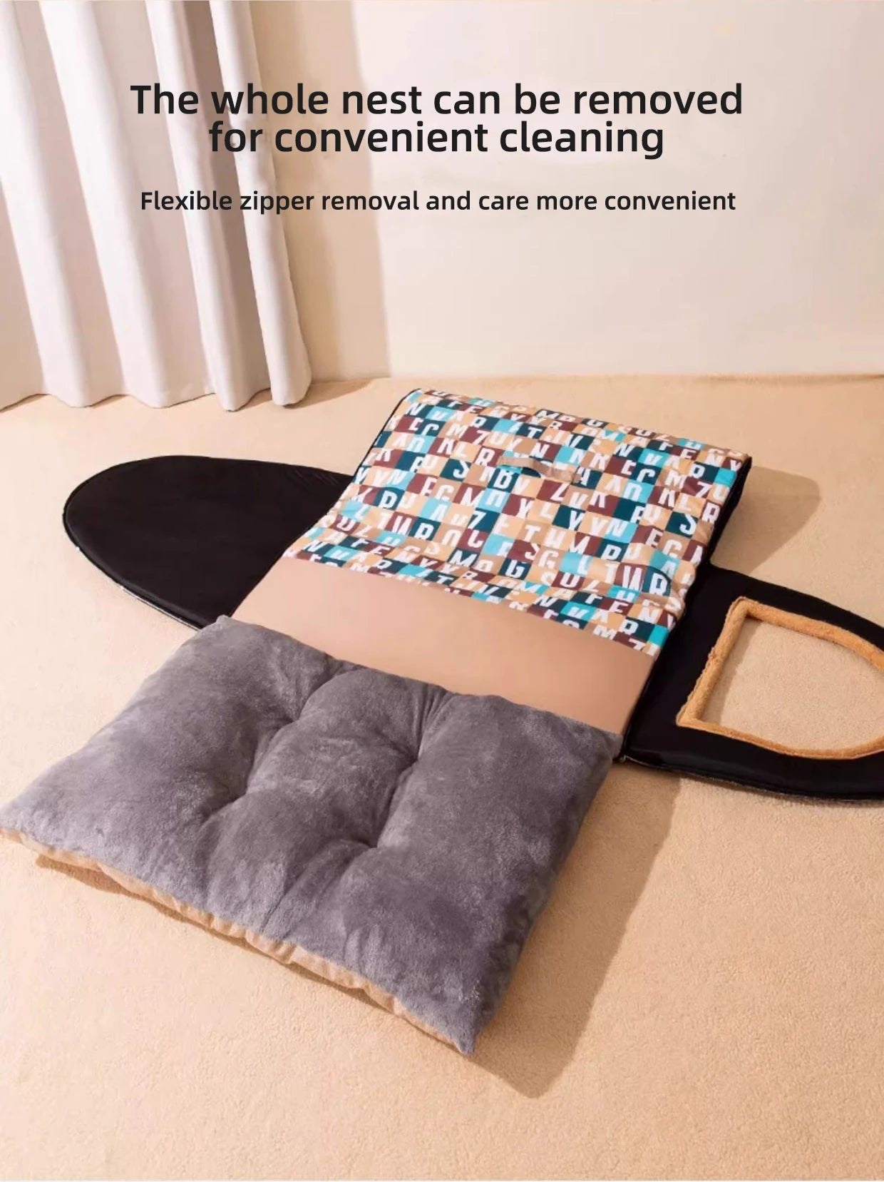 2024 New Dog Kennel Winter Warm Large Dog Oversized Dog House House Closed Winter Removable Golden Pet Four Seasons Use