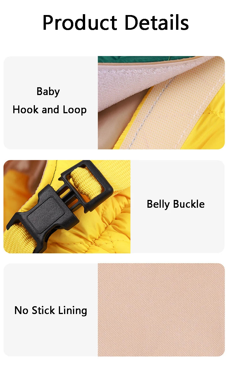 the ARTICSTRIDE WINTER COAT - Large Dog Jacket, Waterproof Pet Clothes for Medium Dogs, Winter Warm Big Dog Coat, French Bulldog Costume, Labrador/Husky Outfits