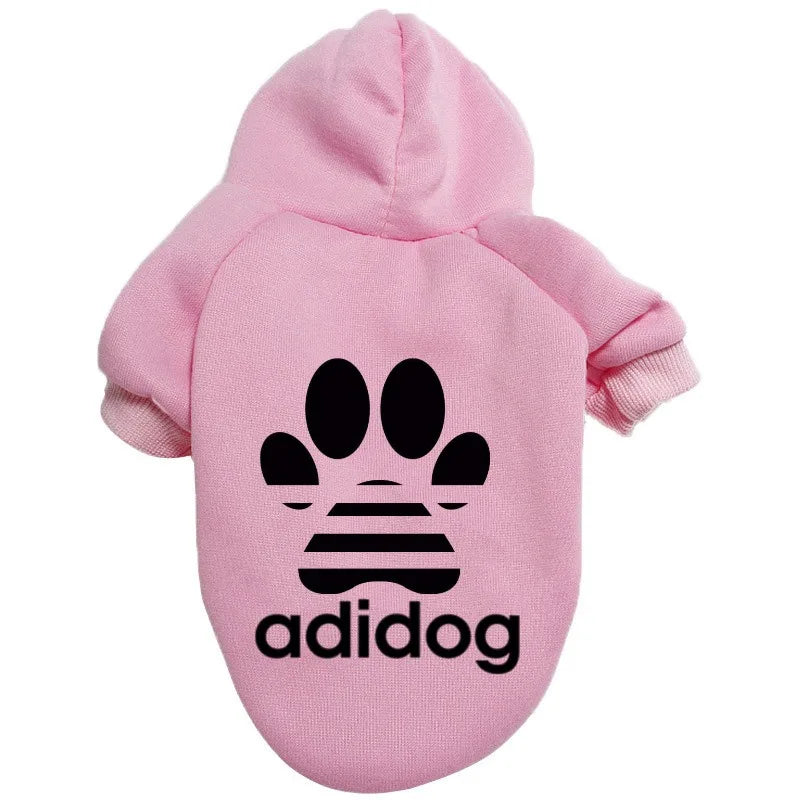 Dog Clothes Casual Autumn and Winter Hooded Sweater Large, Medium and Small Dogs Pet Clothing