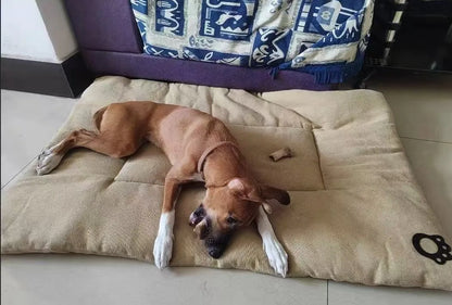 Dog Pet Beds Extra Large Dog Bed Sofa Cat Bed Four Season Cotton linen Mat Scratch-resistant wear-resistant Pet Cushion Cat Mat