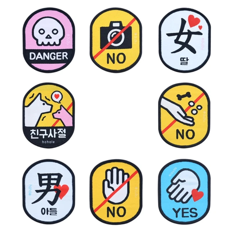 the TAILTAG DECALS - Pet Dog Social Identity Decals, Combining Waterproof and Tear Resistant Features Perfect for Pet Gatherings and Outings