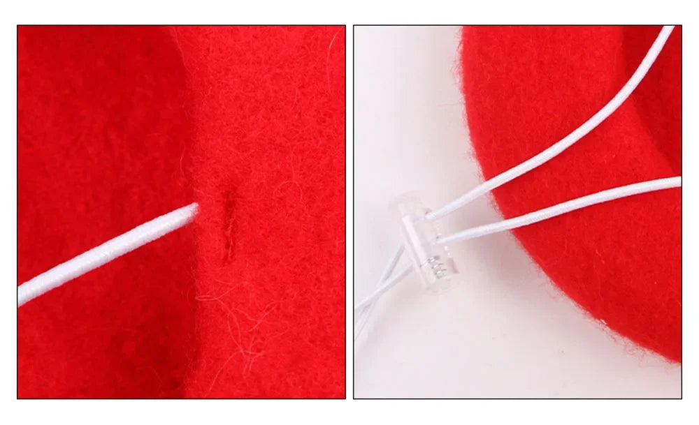 the DOGGY BERET - Wool Puppy Beret, Adjustable Pet Hat for Cats & Small Dogs, Cute Beret Style Headwear for Kitten and Puppies, Comfortable Pet Fashion Accessories