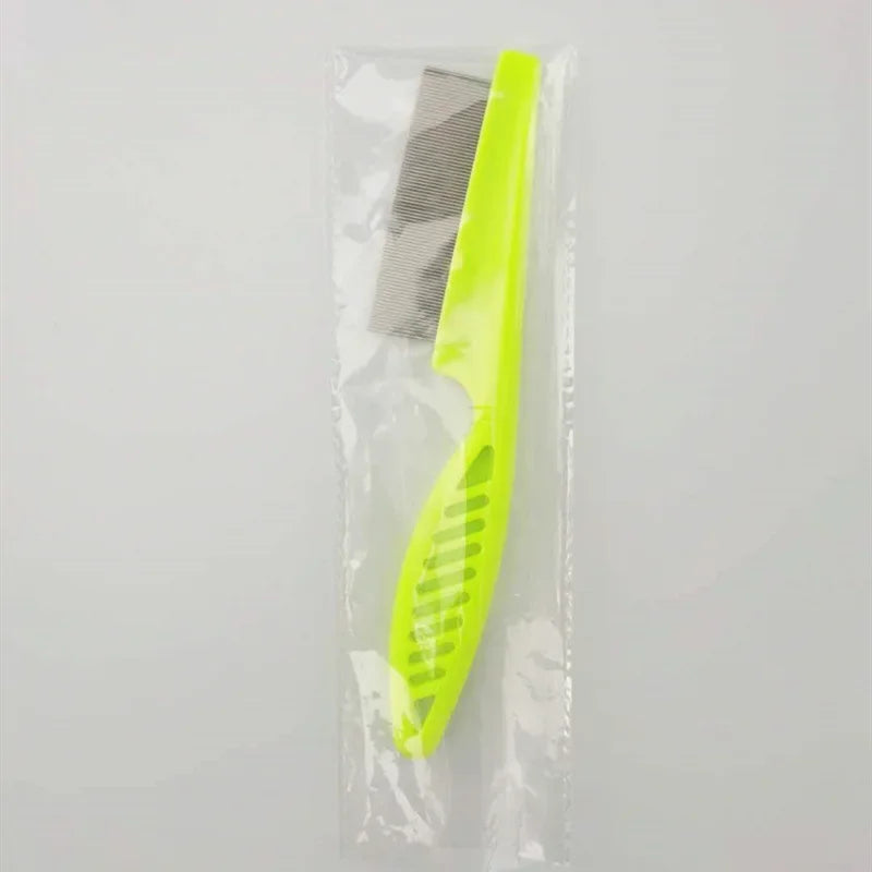 the FLEA REMOVER COMB - Gentle Nits Flea Eggs Remover Brush for Small Dog, Fine Toothed Pet Puppy Eye/Belly Comb, Untangling Cat Hairs Product