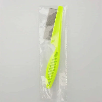 the FLEA REMOVER COMB - Gentle Nits Flea Eggs Remover Brush for Small Dog, Fine Toothed Pet Puppy Eye/Belly Comb, Untangling Cat Hairs Product