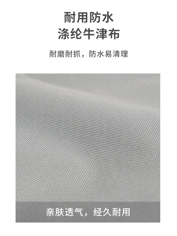 Folding Pet Bed Chair Portable Round Elevated Cat Bed Waterproof Puppy Chair Pet Moon Bed Two Height Adjustments Pet Gift