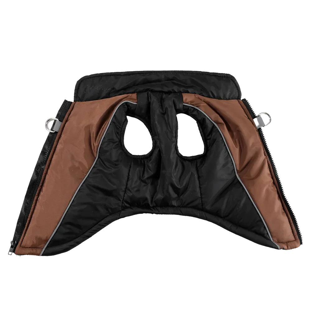 Reflective Dog Clothes For Winter Warm Puppy Vest Coat With D-ring Outdoor Waterproof Pet Jacket For Small Medium Dogs Yorkshire