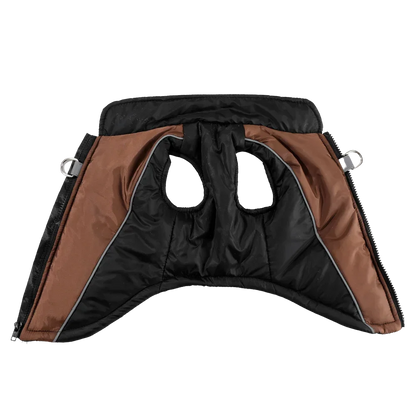 Reflective Dog Clothes For Winter Warm Puppy Vest Coat With D-ring Outdoor Waterproof Pet Jacket For Small Medium Dogs Yorkshire