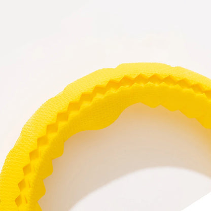 TPR Dog Toy Interactive Pet Flying Disk Training Ring Bite-Resistant Floating Toy for Dogs Aggressive Chewing Pet Toys