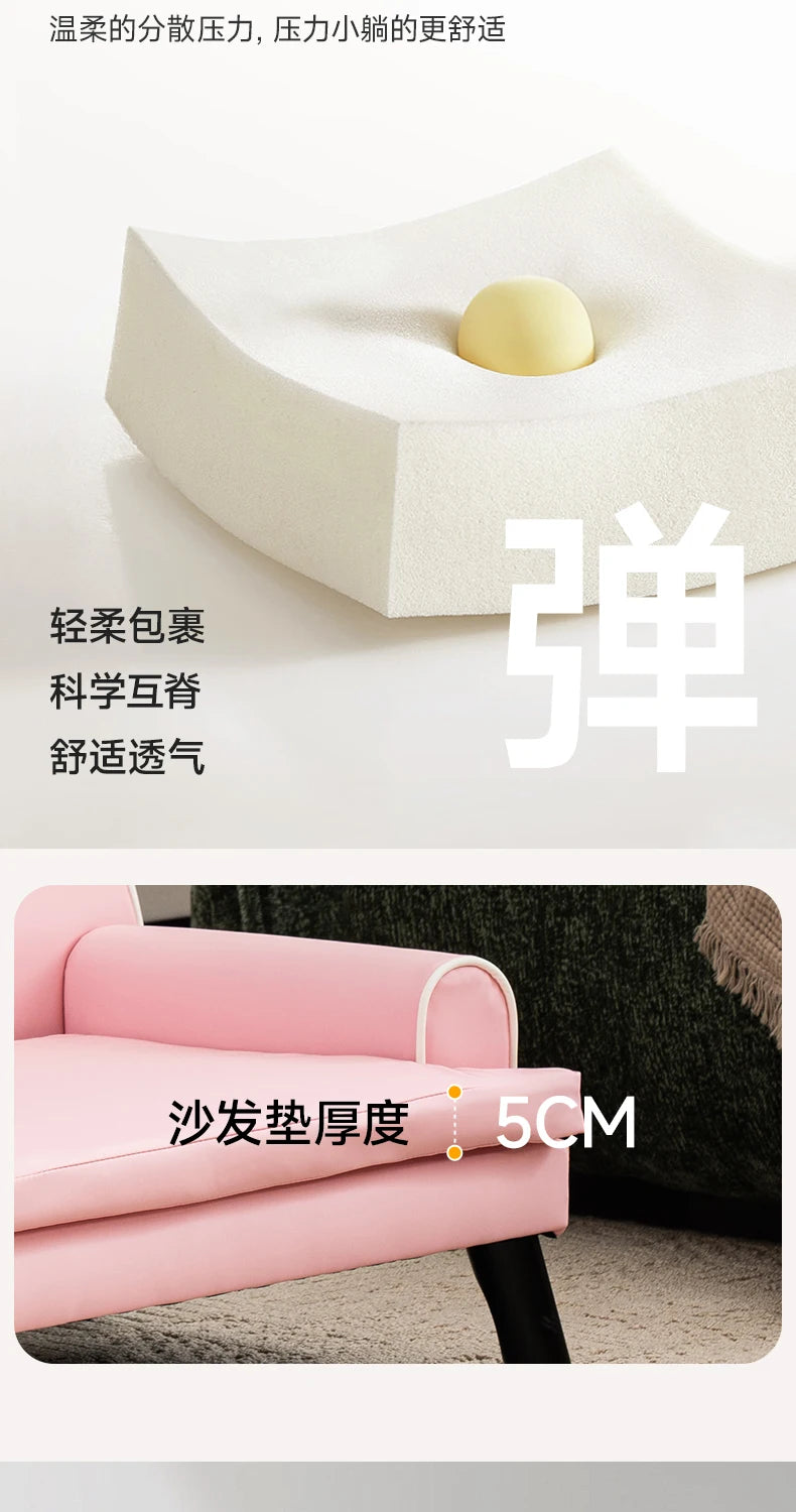 Van Lundin Pink Cute Pet Sofa Kennel Cat Nest High-end Dog Sofa Four-level Universal Removable and Washable