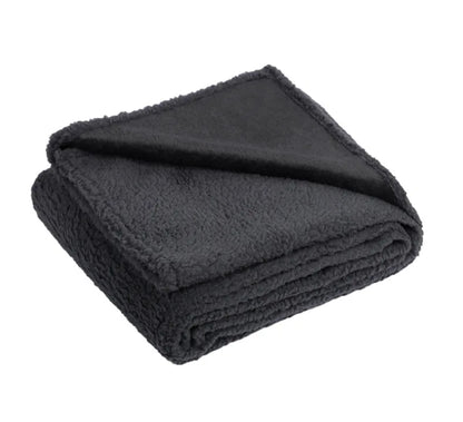 Waterproof Soft Pet Blanket Liquid Pee Proof Dog Blanket for Sofa Bed Couch, Reversible Sherpa Fleece Furniture Protector Cover