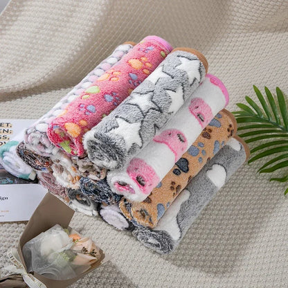 Fluffy Sleeping Blanket for Dog, Sleeping Blanket, Cat Cover, Comfortable Sheet, Winter Insulation, S-XL, Pet Supplies