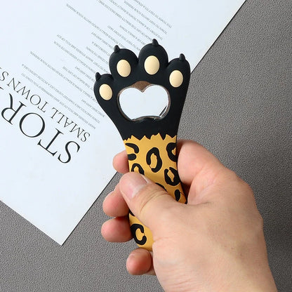 Cartoon Cute Animal Paw Wine Bottle Opener Beer Bottle Opener Cat Magnet Refrigerator Sticker Dog Fridge Magnet Beer Opener